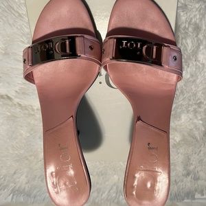 Dior slide heels